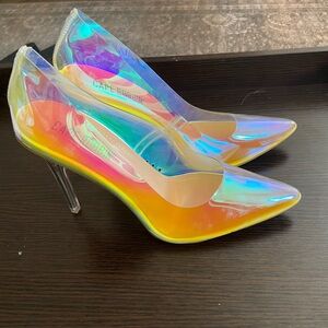 Cape Robbin Women's Iridescent Heels